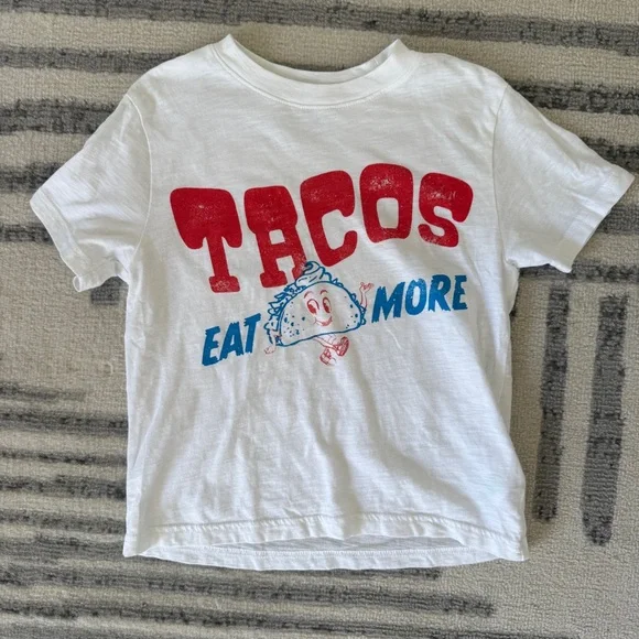 Crewcuts Boys Taco Tee 🌮 6-7 - Picture 1 of 4
